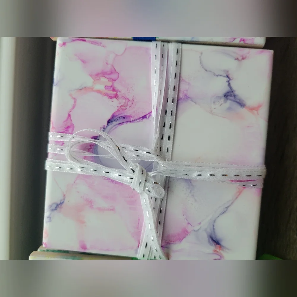 Colorful Handmade Coasters